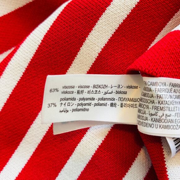 Zara Nautical Crop Top Size Large - Picture 5 of 7